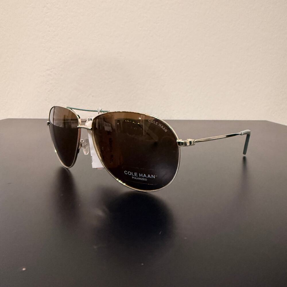 Cole Haan - CH9036 Gold and Teal Polarized
